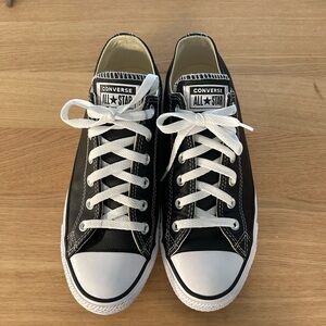 Leather Converse
